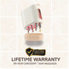 Showing Caressory™ Hair Massager Lifetime Warranty